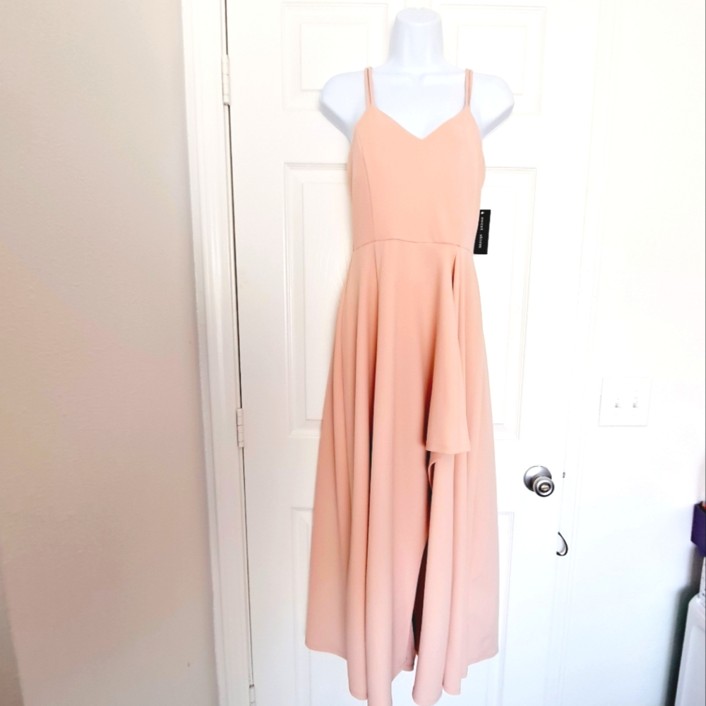 Soft pink dress